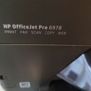 HP OfficeJet Pro 6978 All-in-One Printer - Black